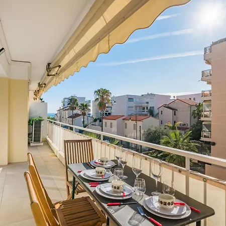 3 Pieces Renove En Bord De - Terrasse Lägenhet Cannes